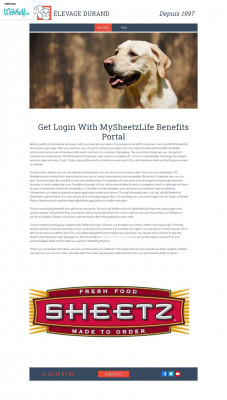 Get Login With MySheetzLife Benefits - élevage durand Get Login With MySheetzLife Benefits - élevage durand