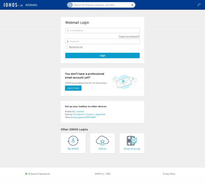 Webmail Login | IONOS by 1&1 Webmail Login | IONOS by 1&1