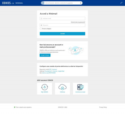 Accedi a Webmail – Login per il tuo account e-mail | IONOS by ... Accedi a Webmail – Login per il tuo account e-mail | IONOS by ...