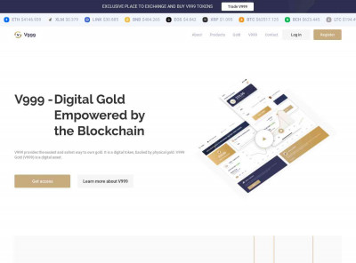 V999 - Digital Gold and Crypto Exchange V999 - Digital Gold and Crypto Exchange