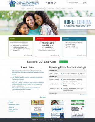 Economic Self-Sufficiency - Florida Department of Children ... Economic Self-Sufficiency - Florida Department of Children ...