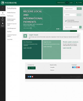 Nedbank - Solutions Nedbank - Solutions
