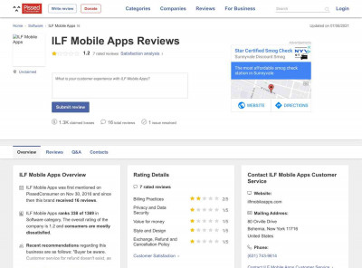 ILF Mobile Apps Customer Service Phone Number (631) 743 ... ILF Mobile Apps Customer Service Phone Number (631) 743 ...