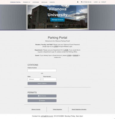 Villanova University - Login Villanova University - Login