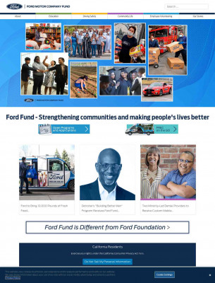 Ford Fund Grants Ford Fund Grants