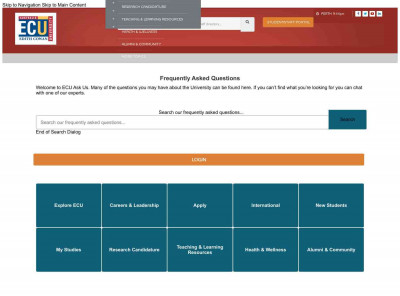 How do I login to my student email? - Ask us @ ECU How do I login to my student email? - Ask us @ ECU
