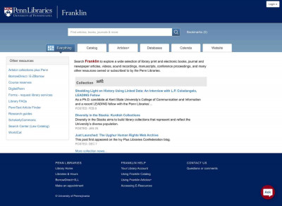 Hoovers. - Franklin Catalog Hoovers. - Franklin Catalog