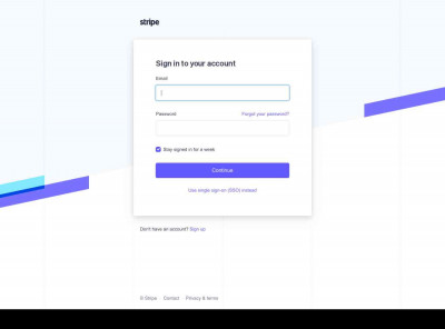 Stripe Login Stripe Login