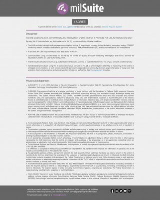 milSuite | Login milSuite | Login