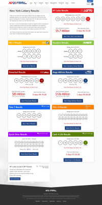 New York Lottery Results | NYLottery.org New York Lottery Results | NYLottery.org