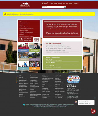 Red Rocks Community College | Red Rocks Community College |