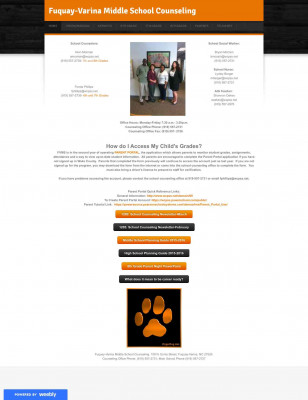 Fuquay-Varina Middle School Counseling - Home Fuquay-Varina Middle School Counseling - Home
