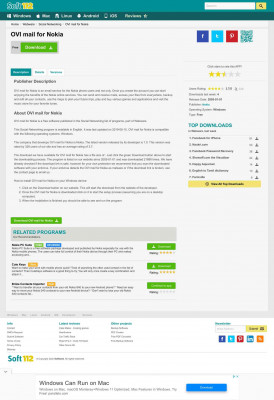 OVI mail for Nokia Free Download OVI mail for Nokia Free Download