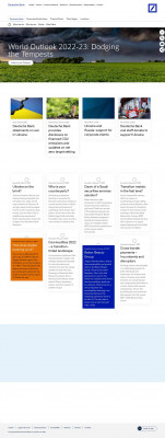 DWS Investments - Deutsche Bank DWS Investments - Deutsche Bank