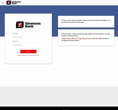 Simmons Bank Simmons Bank