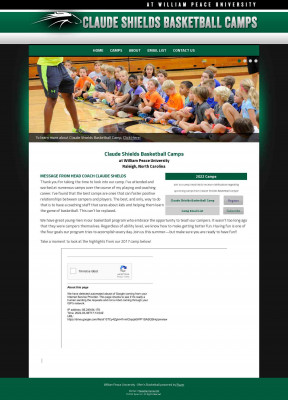 Claude Shields Basketball Camp Claude Shields Basketball Camp