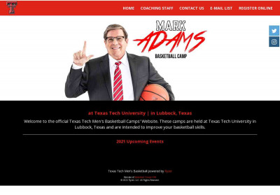 Texas Tech Men's Basketball Camps | Lubbock, Texas Texas Tech Men's Basketball Camps | Lubbock, Texas