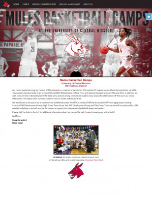 Mules Basketball Camps - Univ. of Central Missouri Men's ... Mules Basketball Camps - Univ. of Central Missouri Men's ...