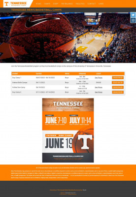Tennessee Men's Basketball Camps | Univ. of Tennessee ... Tennessee Men's Basketball Camps | Univ. of Tennessee ...