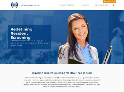 NTN Resident Screening - National Tenant Network NTN Resident Screening - National Tenant Network