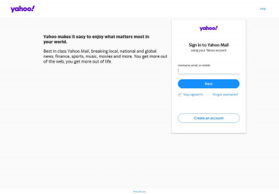 Yahoo! Mail Yahoo! Mail