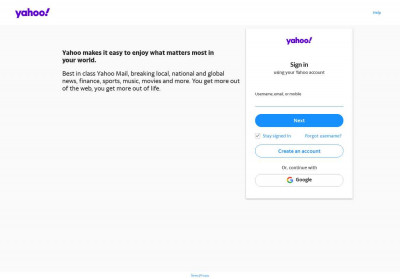 login - Yahoo Mail login - Yahoo Mail