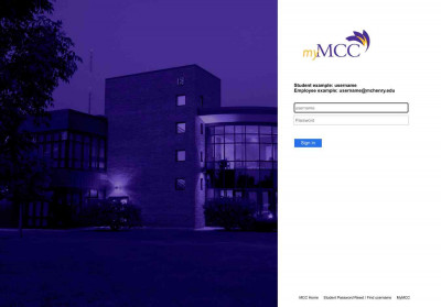 Sign In - McHenry County College Sign In - McHenry County College