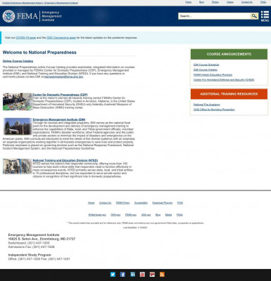 Course Syllabus - FEMA Training Course Syllabus - FEMA Training