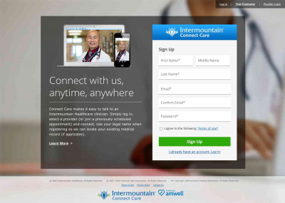 Intermountain Connect Care Intermountain Connect Care