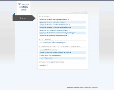 BHW Participant Portal - Login BHW Participant Portal - Login