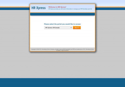 R.R. Donnelley & Sons HR Xpress R.R. Donnelley & Sons HR Xpress