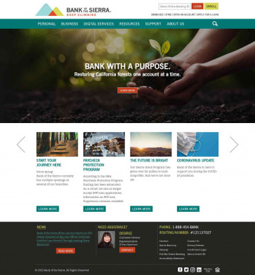 Bank of the Sierra: Home Bank of the Sierra: Home