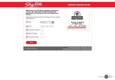ShopRite Customer Experience Survey - Welcome ShopRite Customer Experience Survey - Welcome