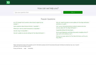 Log in to EasyWeb - TD - Ask Us Log in to EasyWeb - TD - Ask Us