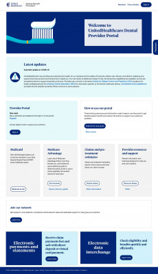 UnitedHealthcare Dental Provider Portal UnitedHealthcare Dental Provider Portal