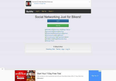 Log Out - BikerOrNot Log Out - BikerOrNot