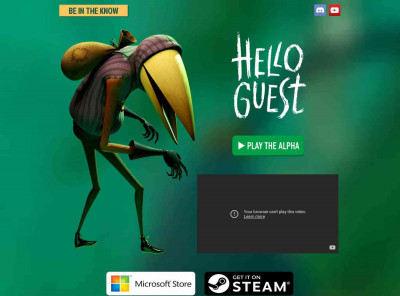 Hello Guest | Video Game