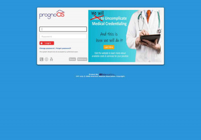 PrognoCIS Login PrognoCIS Login