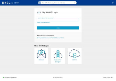 Login - IONOS Login - IONOS