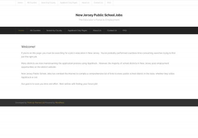 Applitrack Only Pages - New Jersey Public School Jobs Applitrack Only Pages - New Jersey Public School Jobs