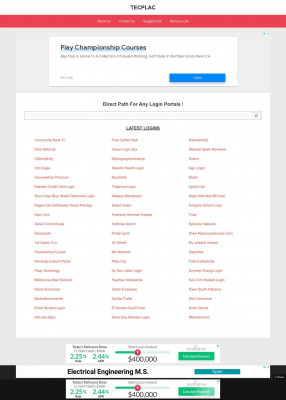 Extranet Landing Page - Tecplac Extranet Landing Page - Tecplac