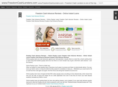 www.FreedomCashLenders.com www.FreedomCashLenders.com