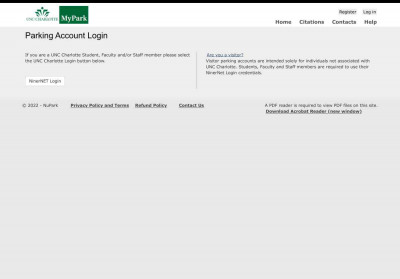 Parking Account Login - NuPark Parking Account Login - NuPark