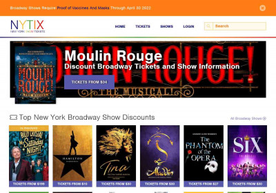 Discount Broadway Ticket Vendor Comparison - NYTix.com Discount Broadway Ticket Vendor Comparison - NYTix.com