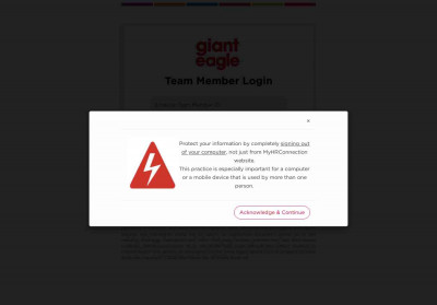 Giant Eagle Unified Gateway - myhrconnection.gianteagle.com Giant Eagle Unified Gateway - myhrconnection.gianteagle.com