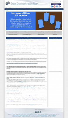 Log-In Problems - Defense Finance and Accounting Service Log-In Problems - Defense Finance and Accounting Service