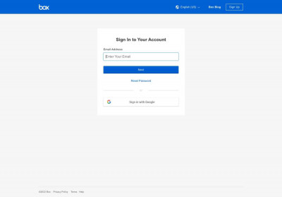 Sign In - Box | Login Sign In - Box | Login