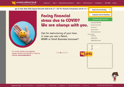 Punjab National Bank Internet Banking Punjab National Bank Internet Banking