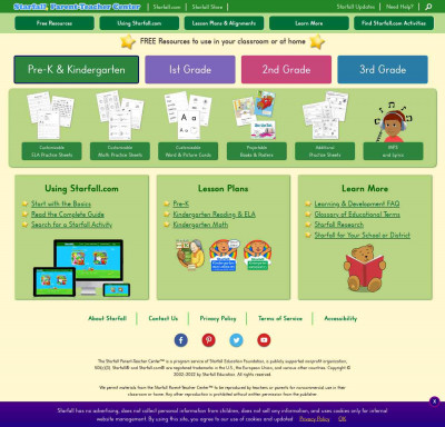 for Your School or District - Starfall Parent-Teacher Center for Your School or District - Starfall Parent-Teacher Center