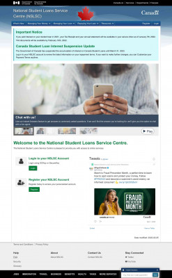 Access my NSLSC account Access my NSLSC account